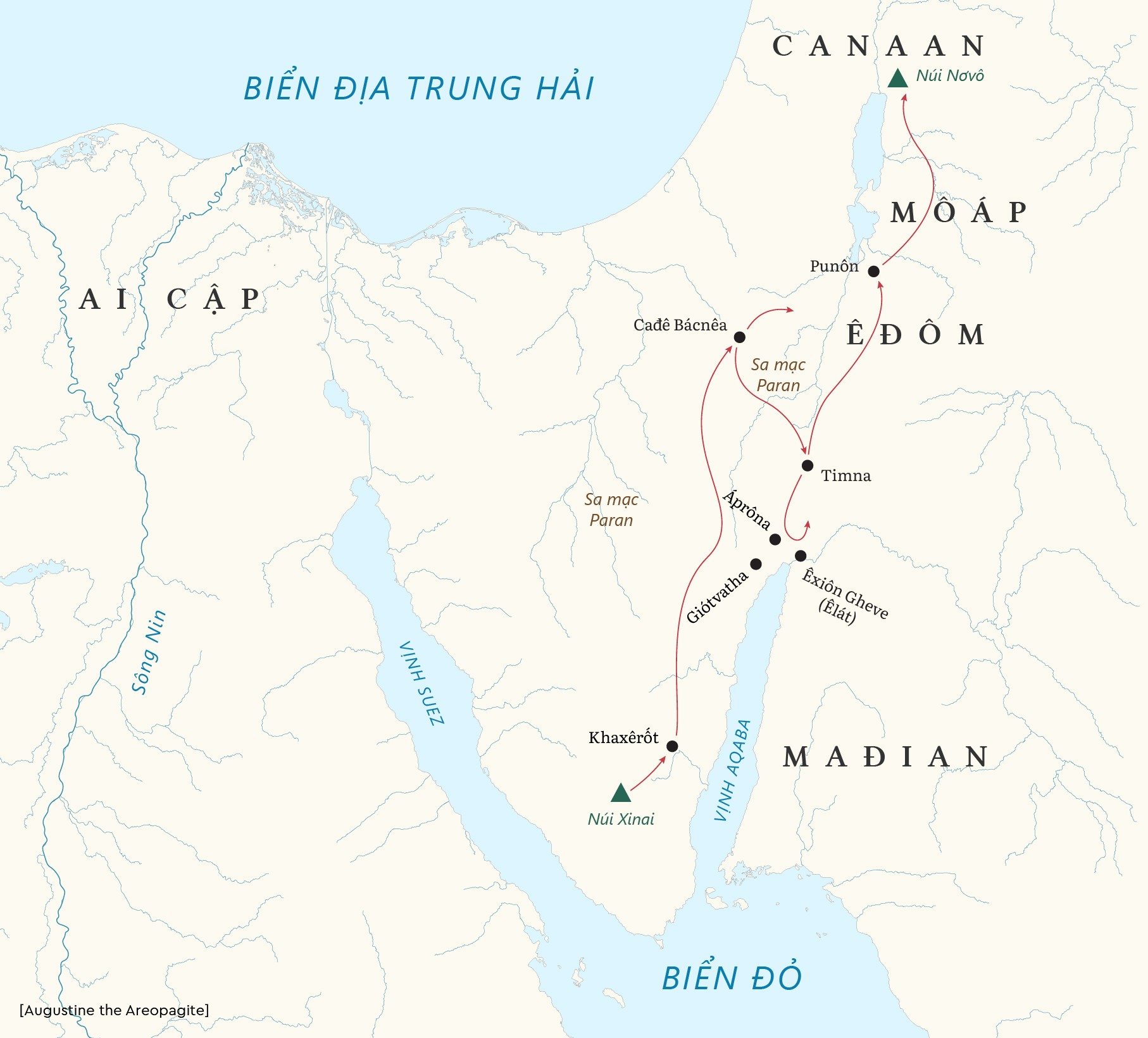 Hành trình từ sa mạc đến Canaan Ds 33