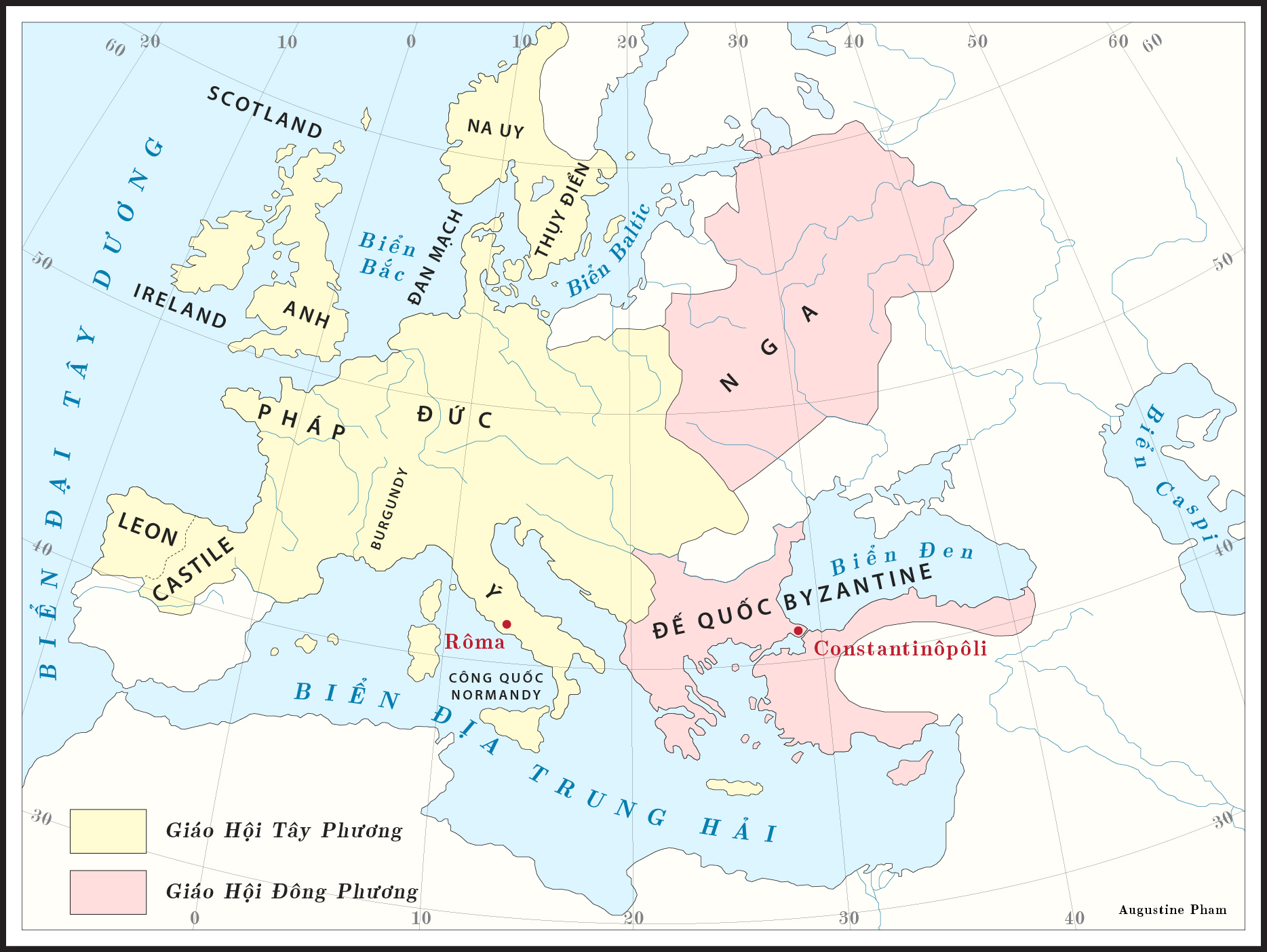 Giáo Hội Đông Phương và Tây Phương ở thời điểm Đại Ly Giáo